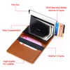 Wallet Men and Women Business ZOVYVOL Case for Card Holder for PU Leather Cards Purse unisex fashion.