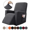 Fauteuil Sofa Cover Elastische Stoel Slipcover Solid Color Protector All-inclusive Archair S Relax 2111207