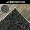 Carpets Zebra Rug Black White Animal Skins Print Living Room Mat Bedside Carpet Modern Home Decoration Bedroom Sofa Anti-Slip