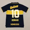 Maillots de football rétro Boca juniors 1995 1996 1997 1998 1999 2000 2001 2002 2003 2005 ROMAN MARADONA maillot de football classique limité