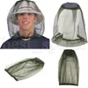 Anti-moustique Cap Voyage Camping Abeilles Moustique Insecte Chapeau Bug Mesh Tête Net Visage Protecteur Pest Control Party Chapeaux CYZ3196