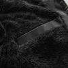 Automne/hiver hommes veste Zip garniture cuir hommes rembourré chaleur manteau décontracté col montant Biker KH08 210923
