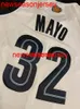 100 % genähtes Oj Mayo-Basketballtrikot für Herren, Damen, Jugendliche, benutzerdefinierte Nummernnamen-Trikots XS-6XL