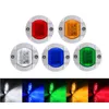 Luci di emergenza 10 pezzi 12 V camion rimorchio lato camion LED luce per barca lampada di segnalazione autobus auto luci di ingombro esterno rosso blu ambra