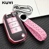 Kuvi 508 301 2008 3008 408 For C4 CACTUS C5 C3 C4L Remote Car Key Shell Case Leather Cover Bag 3 Buttons