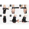 Polsondersteuning sportschoolhandschoenen handgreep synthetisch leer crossfit gymnastiek bewaker palmbeschermers training handschoen pull-up training gewichtheffen