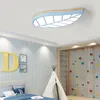 مصابيح سقف إبداعية لورق الحديد المعدني ، غرفة نوم غرفة نوم لمصباح غرفة المطبخ LED إضاءة منزلية قابلة