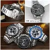 WWOOR Hommes Montres De Luxe Militaire Armée Montre Hommes Étanche Lumineux Quartz Plein Acier Sport Montre relojes hombre xfcs 210527