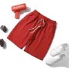 Pantalones cortos de lino para hombre ropa deportiva culturismo playa correr M-5xl 220312