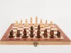 Jeu d'échecs en bois jeu d'échecs international jeu de divertissement plateau pliant éducatif divertissement Durable et résistant à l'usure 33 Z2