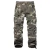 8 Poches Militaire Rouge Noir Cargo Pantalon Hommes Coton Pantalon Baggy Camouflage Tactique Pantalon Hommes Casual Grande Taille 38 44 salopette 211201