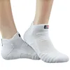 3 paires de chaussettes de sport de grande taille en coton éponge épais respirant noir blanc coupe basse en plein air course sans spectacle chaussettes de voyage femmes hommes Y1209