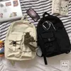 Trendy Waterproof Backpack Men Women Large Capacity School Bags for Teenage Girls Korean Cute Women's Travel Backpack Ins Ladies Y1105