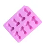 Silicone Moule À Glace Drôle Bonbons Biscuit Moule À Glace Plateau Enterrement De Vie De Jeune Fille Gelée Chocolat Gâteau Moule Ménage 8 Trous Outils De Cuisson Moule DAP200