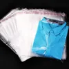 100PCS Lot Cellofan Väskor Transparenta Självhäftande Tätningspåsar Flat Opp Plastpåsar För Candies Kakor Kläder