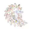 Spille, spille BEADSLAND Bouquet Gioielli di marca Spilla in cristallo Alta qualità Lussuoso Scintillante Abbigliamento da sposa Decorazione Regalo delle donne