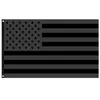 Drapeau américain noir en polyester, 3x5 pieds, aucun quart ne sera donné, bannière de protection historique des États-Unis, drapeau double face pour l'intérieur, JJF10824