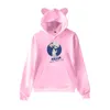 Populaire anime jager x jager hoodie sweatshirt kawaii kat oren hoodies cartoon streetwear roze pullovers y1109