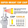 Lamps CSP 9005 9006 H1 H11 H9 LED 12000LM Headlight Bulbs Car Fog Lamp 6000K 12V 36W High Quality Extreme Bright 2pcs Headlights