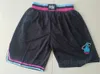 Tyler Herro Basketball Sport Shorts Wear Sweatpants Bam Ado Goran Dragic Kendrick Nunn Jamal Murray Gordon Dikembe Mutombo Noir Bleu Blanc Hommes