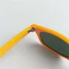 Lunettes de soleil vintage pour hommes marque carré designer femme lunettes revêtement réfléchissant lunettes 26 couleurs