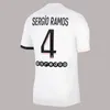 2223 HAKIMI MBAPPE 7 SERGIO RAMOS WIJNALDUM camisas de futebol 21 22 23 Maillots camisa de futebol 2022 2023 homens crianças kit conjuntos uniformes enfants maillot de foot sport