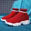 Children Socks Sneakers Kids Shoes For Girls Boys Fashion Flying Mesh Toddler Boy Casual Solid Color 211022