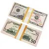 50% storlek Ny falska pengar sedel 10 20 50 100 200 US Dollar Euro REALISTIC Toy Bar Props Copy Valuta Movie Money Faux-Billets