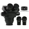 Other Lenses 7X-45X Upgrade 7X-50X Stereo Microscope Binocular Head + 0.5X 2.0X Barlow Objective Lens Accessories