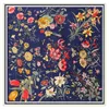 Halsdukar Lily Bouquet Flower Lady Simulation Silk Scarf Shawl Big Square Woman Spring Bag Floral Sunscreen Handduk 130 130CM2285