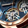 AILANG Orologio dal design originale da uomo con doppio volano automatico meccanico moda casual orologio da lavoro 2201173348