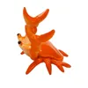 Torby do przechowywania Creative Claba Holder Pen Holder Podnoszenie ciężarów Crabs Penholder Bracket Rack Gift Paperery Orange
