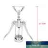 Oferta specjalna Ze Stali Nierdzewnej Skrzydło Styl Czerwony Wino Corkscrew Butelka Pull Opener Wino Cork Tool