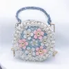 Koreański styl torebki dziecięce i torebki Pearl Mini Crossbody Torby Dla Kobiet Małe Monety Portfel Dziewczyny Partia Party Torba Prezent