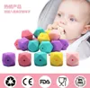 toy Polygonal loose beads DIY pacifier chain necklace molar mother and jewelry Stress relief toys