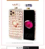 Cute Diamond Sparkle Ring Stand Holder Perfume Cases For LG K51 Stylo 6 5 4 MOTO G stylus Women Bing Rhinestone Aristo5 K31 K40 iPhone 13 Pro Max Phone Cover