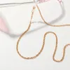 Kvinnor Mode Spectacle Chain Gold Eyeglasses Kedjor Solglasögon Halsband Glasögon Retainer Tillbehör
