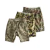 Mode camouflage shorts män bomull militär stil patchwork casual boardshorts sommar man kläder 210806