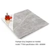Tapeten Einfacher grauer durchgehender Marmorfliesenboden 800x800 Wohnzimmer Anion TZ