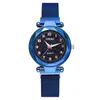 Polshorloges luxe vrouwen kijken naar magnetische sterrenhemel Sky vrouwelijke klok kwarts polshorloge mode dames Watch Relogio feminino xq