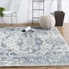 Carpets for Living Room European Classical Blue Abstract Pattern Carpet Living Room Table Accessories Area Rug for Bedroom 210928
