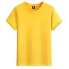 Faliza Mens Kortärmad T-shirt Bomull Högkvalitativ Mode Solid Färg Casual Man T Shirts Summer Tee Kläder 3 st / Lot TX154 220309