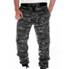 Pantalon pour hommes chics Casual pour hommes Pantalon Troustring Polyester Fitness Mode Camouflage Jogger