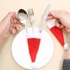 Tableware Holder bag Christmas hat Festival Decorations home decoration accessories Kitchen Holdeb JJD11313