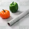 Tipos de papel de aluminio para cocina, pegatina a prueba de aceite, papel de pared autoadhesivo para gabinete, 5997675