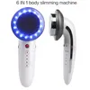 Machine Laser 6 en 1 EMS ultrasonique, appareil amincissant LED pour le visage et le corps, thérapie infrarouge pour réduire le poids, Care168