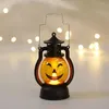 Decorazioni di Halloween Lanterna di zucca portatile Decorazione testa di teschio Pony Lanterna Bar Atmosfera di festa Puntelli w-00981