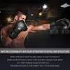 Latanie 10 12 14 uncji Rękawice bokserskie PU Leather Muay Thai Guantes de Boxeo Free Fight MMA Sandbag Training Rękawica dla mężczyzn Kobiety 220222