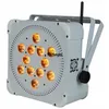 6PCS WIFI Wireless Sheada DMX PAR LED 12 × 18W 6In1 RGBWA + بطارية UV تعمل مصغرة LED PAR CAN تعيين