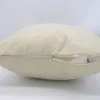 Casos de travesseiros de sublimação em branco fina